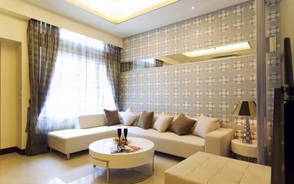 客厅壁纸选择时考虑的两个因素!