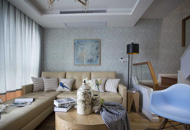 现代混搭风格140平复式楼装修，大家都说简单大方很漂亮！