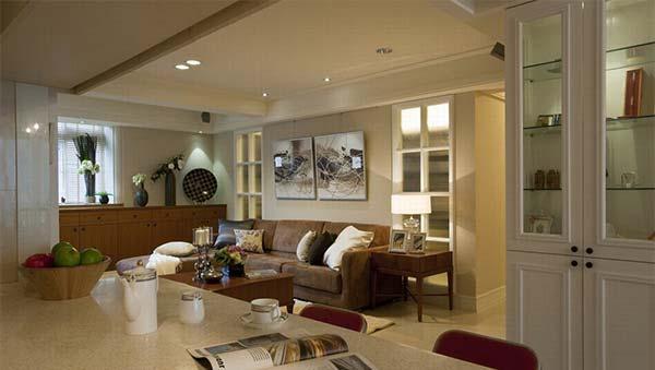 欧式古典乡村风格装修品味非凡,最喜欢电视背景墙!