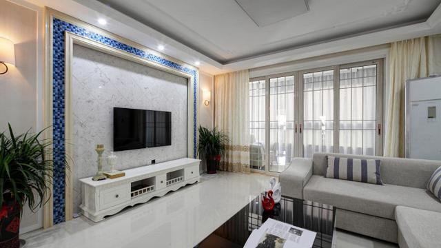 同事家120平米装修非常漂亮,头一次见电视背景墙装修成这样!