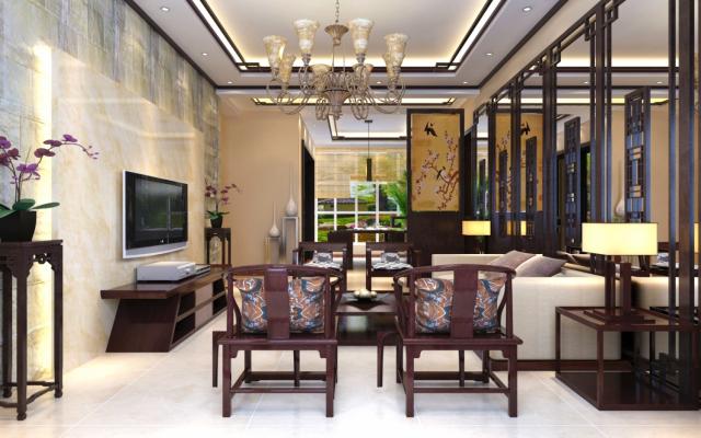 大气沉稳的中式风格装修设计，完美演绎中国传统文化！