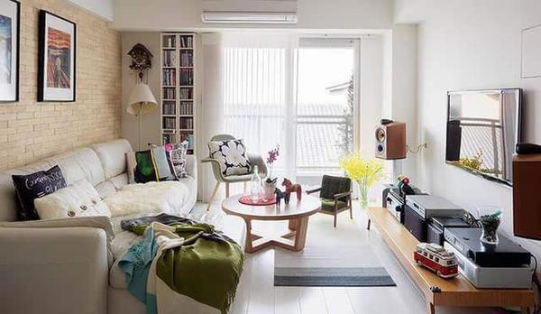 80平米小两房装修简单却漂亮又大气,发朋友圈获赞无数!
