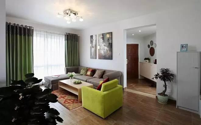 100平米3房简约风格装修，大爱主卧卫生间改成的小书房！