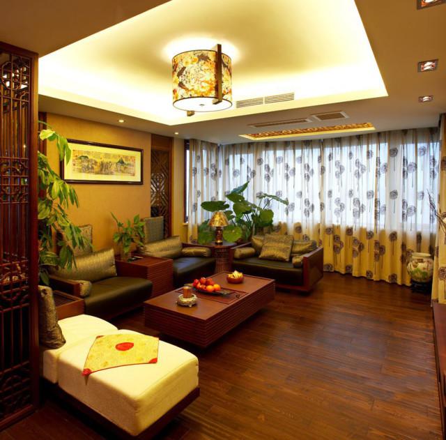 稳重大气的120平米三房中式装修案例,为什么大家都说不好看?