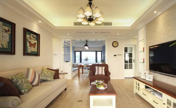 闺蜜晒简约浪漫的120平美式婚房装修,朋友们都说嫁了有钱人!