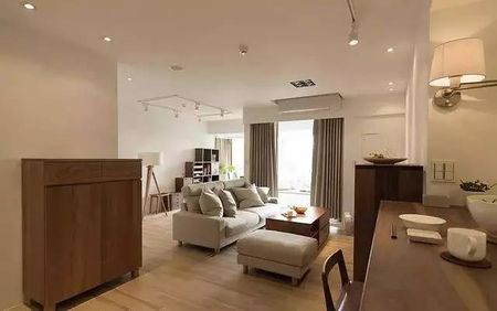 70平小两房装修设计不知道如何做？试试这种简洁清爽的风格吧！