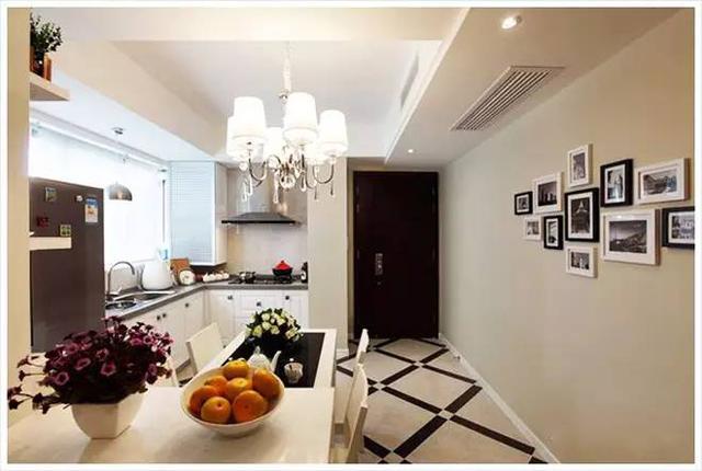 98平米现代简约风格装修案例，开放式书房人间人爱！