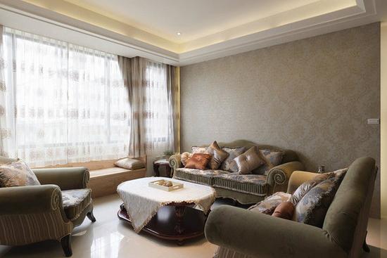 让朋友们尖叫的客厅飘窗装修真是美哒哒,真后悔家里没装!