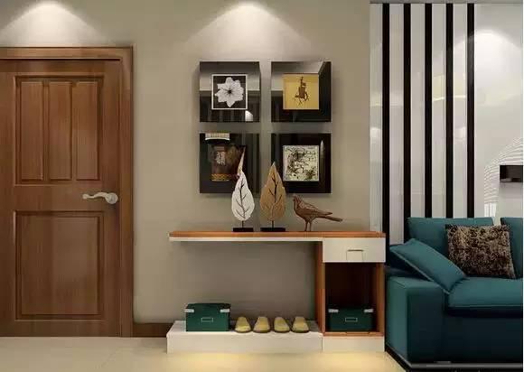 一组来自国外的玄关鞋柜设计，打造亮丽的入户景观！