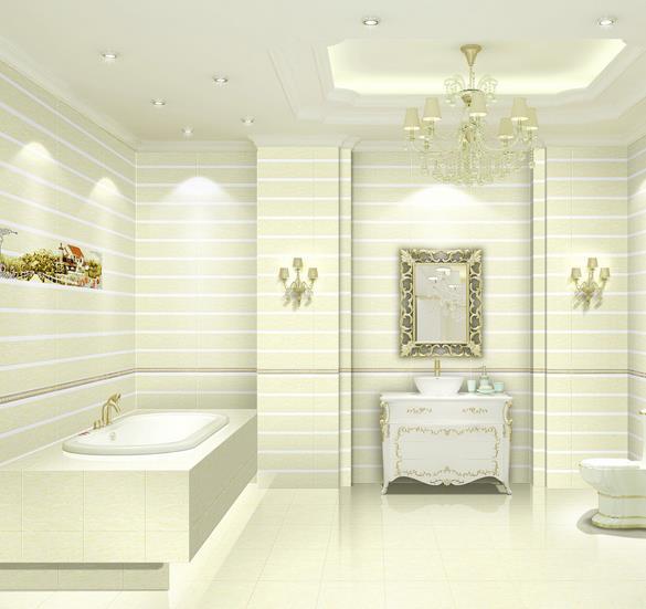 卫生间墙面装修还能选壁纸?瓷砖与防水壁纸的优劣对比!