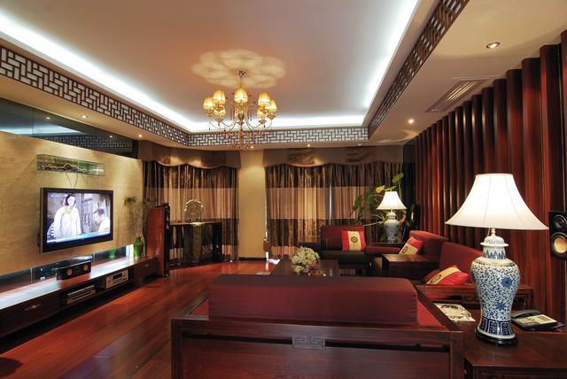 气势恢弘壮丽华贵的中式风格装修案例,你能hold得住吗?