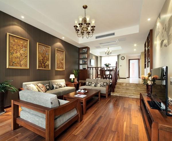 大气稳重的中式风格装修实例,90后的我都被深深吸引!