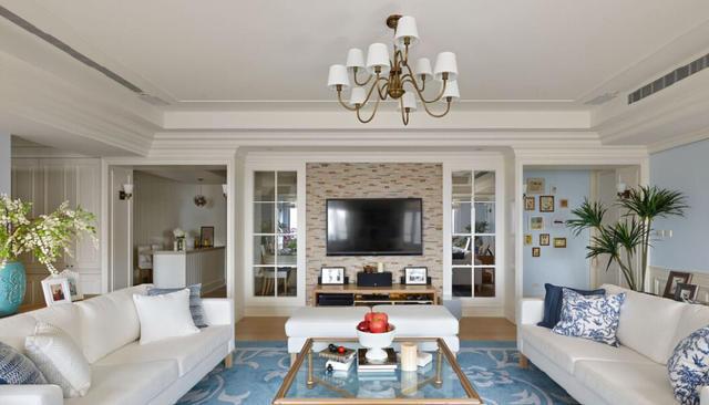 随便装修一下都特别高端大气的大户型装修案例!