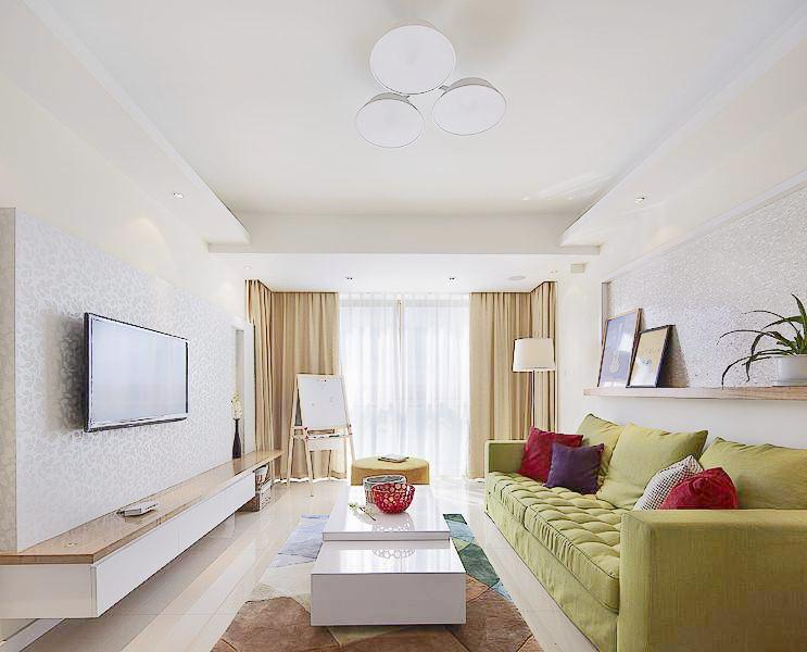 虽不奢华却很温馨的小两房装修,道贺的朋友们都说好舒服!