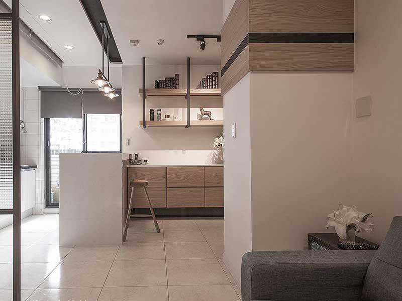 简约大气的现代简约风格装修案例，收纳功能太强大！