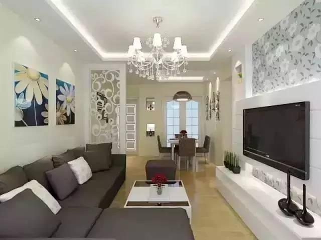 现代简约风格客厅装修效果图，人人都说第八款最漂亮！