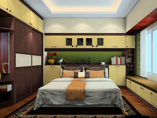 小户型卧室装修时怎样搭配衣柜?让卧室多出5平米!