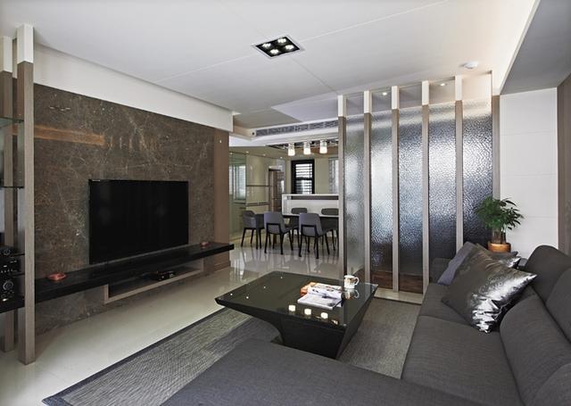 装修公司给的现代风格装修设计图，朋友们都说我是土豪！