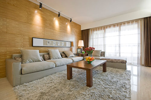 没有吊顶的客厅也可以很漂亮!你要不要借鉴下?