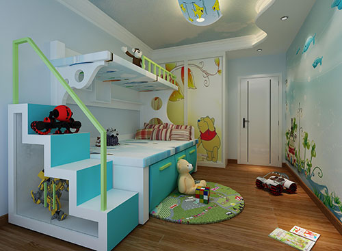 房子太小想生二胎,换张床就搞定了,儿童房装修注意事项!