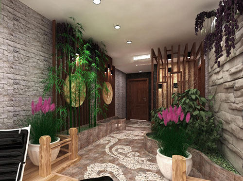 漂亮的入户花园装修效果图你心动了吧!