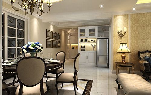 客厅餐厅一体的户型装修设计