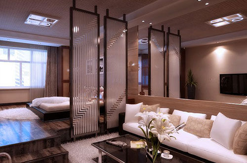 朋友家的客厅隔断装修，同事看了立马问设计师的联系方式！