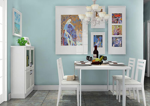 这样的田园风格餐厅装修设计你会喜欢吗？