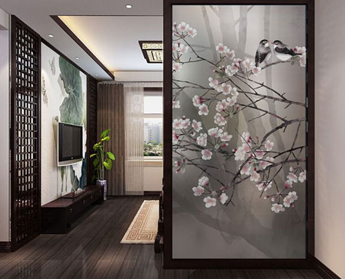 家里装修要用艺术玻璃做隔断,先了解艺术玻璃隔断分类及其特点!