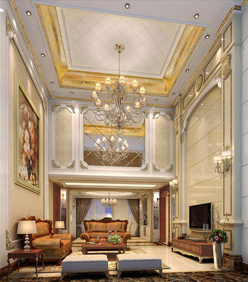 复式楼客厅装修就要这样做,不然太不划算了!