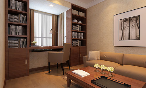 书房装修效果图,看过的朋友90%都说第五款最实用!你认为呢?