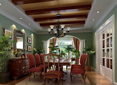 这样搭配出来的美式风格软装就是充满自由与舒适！