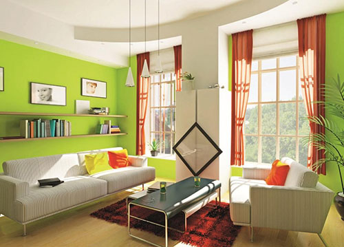 家里沙发后的墙面还空着?真是太浪费了,赶紧利用起来吧!