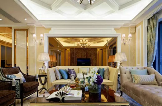 BOSS家豪华大气的美式装修!这是我的奋斗目标吗?