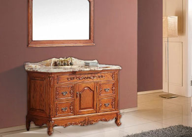 卫生间潮湿能不能用实木浴室柜?实木浴室柜好不好?