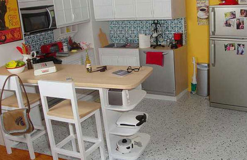 小户型装修,值得借鉴的开放式厨房装修案例!