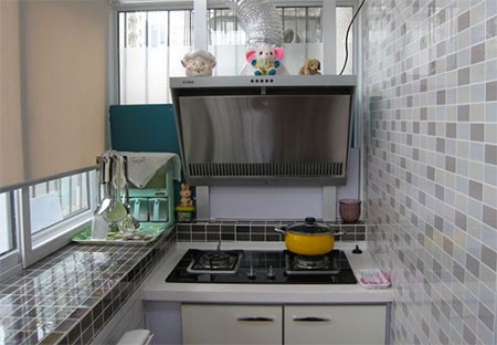 能不能把阳台改成厨房?阳台改厨房装修案例!