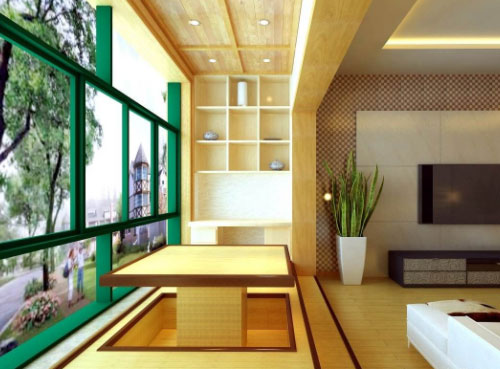 大气实用美观的阳台装修方式!你家阳台还在晾衣服?