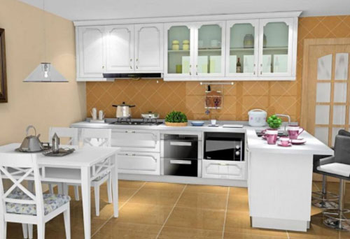 邻居家开放式厨房装修很实用,小区业主天天去取经!