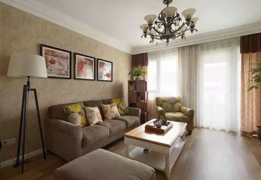 120平米美式风格装修,厨房餐厅装修这样布局实在太完美!