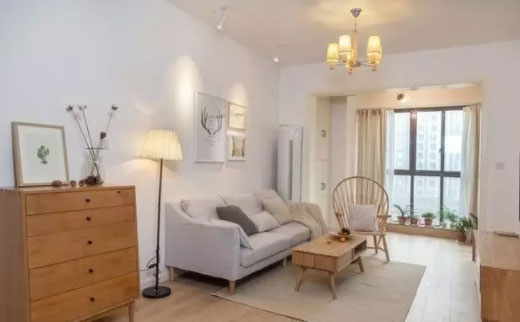 有品味有格调的北欧风格两房装修案例,看过的都说好清新!