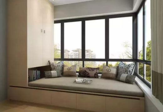 漂亮的飘窗装修案例,给家里配一款,让别人羡慕去!