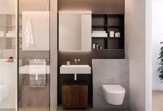 不要说卫生间面积小不好装修,马桶上的空间别再浪费!