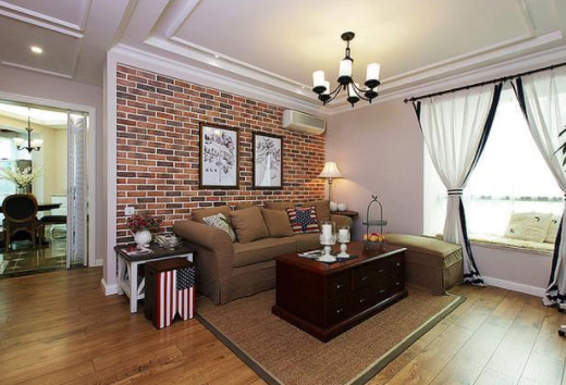 朋友新家美式风格装修完毕,迫不及待发朋友圈获赞无数!