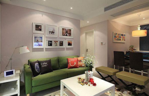 格外温馨舒适的小两房装修案例,面积虽小却不拥挤!