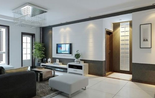 简洁温馨小三房装修案例,硬装部分15万,超值吧!