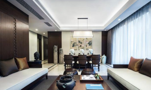 这样的新中式风格装修案例,看过的朋友都说好大气!