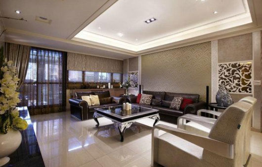 老板家气派的三房现代风格装修，我等屌丝的奋斗目标！