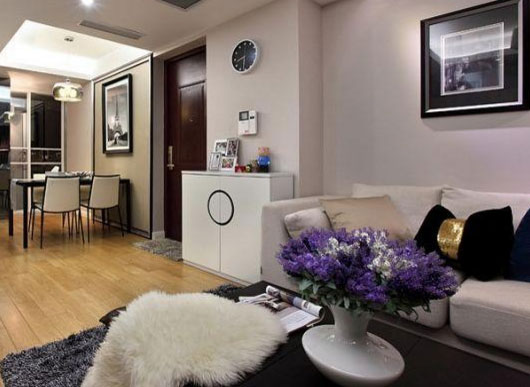 三房现代风格装修顺利完工，挑剔的婆婆说还不错！