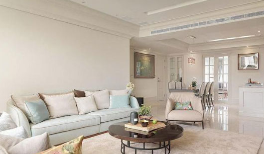 同事家格外温馨的三房装修,卫生间装修豪华面积够大!